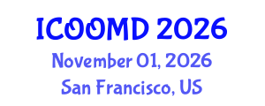 International Conference on Osteoporosis, Osteoarthritis and Musculoskeletal Diseases (ICOOMD) November 01, 2026 - San Francisco, United States International Conference on Osteoporosis, Osteoarthritis and Musculoskeletal Diseases (ICOOMD) November 01, 2026 - San Francisco, United States