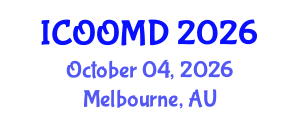 International Conference on Osteoporosis, Osteoarthritis and Musculoskeletal Diseases (ICOOMD) October 04, 2026 - Melbourne, Australia