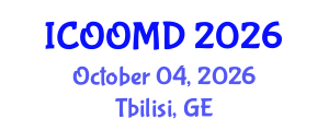International Conference on Osteoporosis, Osteoarthritis and Musculoskeletal Diseases (ICOOMD) October 04, 2026 - Tbilisi, Georgia International Conference on Osteoporosis, Osteoarthritis and Musculoskeletal Diseases (ICOOMD) October 04, 2026 - Tbilisi, Georgia
