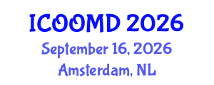International Conference on Osteoporosis, Osteoarthritis and Musculoskeletal Diseases (ICOOMD) September 16, 2026 - Amsterdam, Netherlands International Conference on Osteoporosis, Osteoarthritis and Musculoskeletal Diseases (ICOOMD) September 16, 2026 - Amsterdam, Netherlands