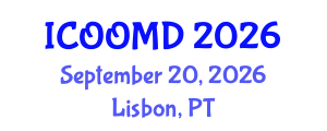 International Conference on Osteoporosis, Osteoarthritis and Musculoskeletal Diseases (ICOOMD) September 20, 2026 - Lisbon, Portugal International Conference on Osteoporosis, Osteoarthritis and Musculoskeletal Diseases (ICOOMD) September 20, 2026 - Lisbon, Portugal