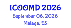 International Conference on Osteoporosis, Osteoarthritis and Musculoskeletal Diseases (ICOOMD) September 06, 2026 - Málaga, Spain