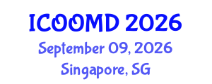 International Conference on Osteoporosis, Osteoarthritis and Musculoskeletal Diseases (ICOOMD) September 09, 2026 - Singapore, Singapore International Conference on Osteoporosis, Osteoarthritis and Musculoskeletal Diseases (ICOOMD) September 09, 2026 - Singapore, Singapore