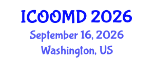 International Conference on Osteoporosis, Osteoarthritis and Musculoskeletal Diseases (ICOOMD) September 16, 2026 - Washington, United States International Conference on Osteoporosis, Osteoarthritis and Musculoskeletal Diseases (ICOOMD) September 16, 2026 - Washington, United States
