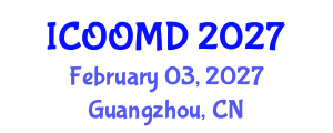 International Conference on Osteoporosis, Osteoarthritis and Musculoskeletal Diseases (ICOOMD) February 03, 2027 - Guangzhou, China International Conference on Osteoporosis, Osteoarthritis and Musculoskeletal Diseases (ICOOMD) February 03, 2027 - Guangzhou, China