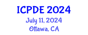 International Conference on Paediatric Dentistry and Endodontics (ICPDE) July 11, 2024 - Ottawa, Canada