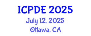 International Conference on Paediatric Dentistry and Endodontics (ICPDE) July 12, 2025 - Ottawa, Canada