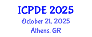 International Conference on Paediatric Dentistry and Endodontics (ICPDE) October 21, 2025 - Athens, Greece
