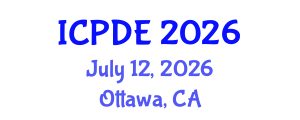 International Conference on Paediatric Dentistry and Endodontics (ICPDE) July 12, 2026 - Ottawa, Canada