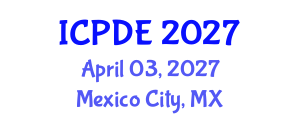International Conference on Paediatric Dentistry and Endodontics (ICPDE) April 03, 2027 - Mexico City, Mexico International Conference on Paediatric Dentistry and Endodontics (ICPDE) April 03, 2027 - Mexico City, Mexico