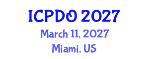 International Conference on Paediatric Dentistry and Orthodontics (ICPDO) March 11, 2027 - Miami, United States International Conference on Paediatric Dentistry and Orthodontics (ICPDO) March 11, 2027 - Miami, United States