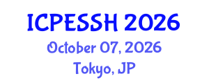 International Conference on Paediatric Exercise, Sport Science and Health (ICPESSH) October 07, 2026 - Tokyo, Japan