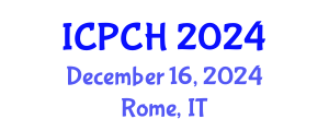 International Conference on Paediatrics and Child Health (ICPCH) December 16, 2024 - Rome, Italy