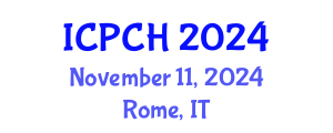 International Conference on Paediatrics and Child Health (ICPCH) November 11, 2024 - Rome, Italy