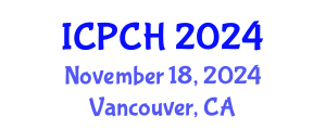 International Conference on Paediatrics and Child Health (ICPCH) November 18, 2024 - Vancouver, Canada