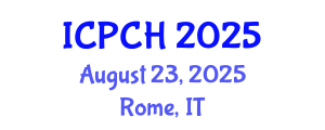 International Conference on Paediatrics and Child Health (ICPCH) August 23, 2025 - Rome, Italy