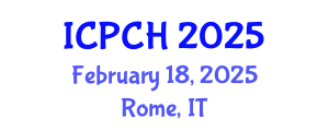 International Conference on Paediatrics and Child Health (ICPCH) February 18, 2025 - Rome, Italy