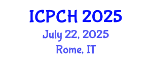 International Conference on Paediatrics and Child Health (ICPCH) July 22, 2025 - Rome, Italy