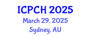 International Conference on Paediatrics and Child Health (ICPCH) March 29, 2025 - Sydney, Australia