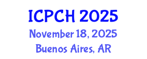 International Conference on Paediatrics and Child Health (ICPCH) November 18, 2025 - Buenos Aires, Argentina