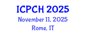 International Conference on Paediatrics and Child Health (ICPCH) November 11, 2025 - Rome, Italy