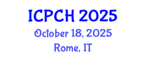 International Conference on Paediatrics and Child Health (ICPCH) October 18, 2025 - Rome, Italy
