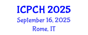 International Conference on Paediatrics and Child Health (ICPCH) September 16, 2025 - Rome, Italy