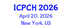 International Conference on Paediatrics and Child Health (ICPCH) April 20, 2026 - New York, United States International Conference on Paediatrics and Child Health (ICPCH) April 20, 2026 - New York, United States