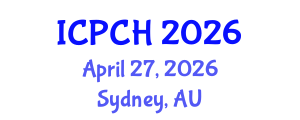 International Conference on Paediatrics and Child Health (ICPCH) April 27, 2026 - Sydney, Australia International Conference on Paediatrics and Child Health (ICPCH) April 27, 2026 - Sydney, Australia