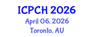 International Conference on Paediatrics and Child Health (ICPCH) April 06, 2026 - Toronto, Australia International Conference on Paediatrics and Child Health (ICPCH) April 06, 2026 - Toronto, Australia