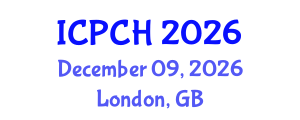 International Conference on Paediatrics and Child Health (ICPCH) December 09, 2026 - London, United Kingdom International Conference on Paediatrics and Child Health (ICPCH) December 09, 2026 - London, United Kingdom