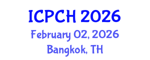 International Conference on Paediatrics and Child Health (ICPCH) February 02, 2026 - Bangkok, Thailand International Conference on Paediatrics and Child Health (ICPCH) February 02, 2026 - Bangkok, Thailand