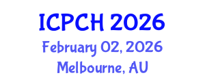 International Conference on Paediatrics and Child Health (ICPCH) February 02, 2026 - Melbourne, Australia International Conference on Paediatrics and Child Health (ICPCH) February 02, 2026 - Melbourne, Australia