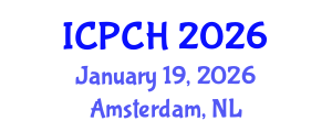 International Conference on Paediatrics and Child Health (ICPCH) January 19, 2026 - Amsterdam, Netherlands International Conference on Paediatrics and Child Health (ICPCH) January 19, 2026 - Amsterdam, Netherlands