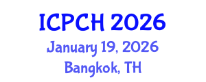 International Conference on Paediatrics and Child Health (ICPCH) January 19, 2026 - Bangkok, Thailand International Conference on Paediatrics and Child Health (ICPCH) January 19, 2026 - Bangkok, Thailand