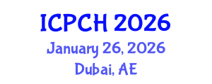 International Conference on Paediatrics and Child Health (ICPCH) January 26, 2026 - Dubai, United Arab Emirates International Conference on Paediatrics and Child Health (ICPCH) January 26, 2026 - Dubai, United Arab Emirates