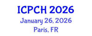 International Conference on Paediatrics and Child Health (ICPCH) January 26, 2026 - Paris, France International Conference on Paediatrics and Child Health (ICPCH) January 26, 2026 - Paris, France