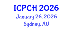 International Conference on Paediatrics and Child Health (ICPCH) January 26, 2026 - Sydney, Australia International Conference on Paediatrics and Child Health (ICPCH) January 26, 2026 - Sydney, Australia