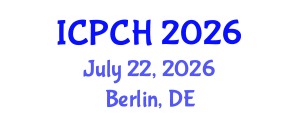 International Conference on Paediatrics and Child Health (ICPCH) July 22, 2026 - Berlin, Germany International Conference on Paediatrics and Child Health (ICPCH) July 22, 2026 - Berlin, Germany