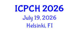 International Conference on Paediatrics and Child Health (ICPCH) July 19, 2026 - Helsinki, Finland International Conference on Paediatrics and Child Health (ICPCH) July 19, 2026 - Helsinki, Finland
