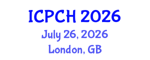 International Conference on Paediatrics and Child Health (ICPCH) July 26, 2026 - London, United Kingdom International Conference on Paediatrics and Child Health (ICPCH) July 26, 2026 - London, United Kingdom