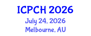International Conference on Paediatrics and Child Health (ICPCH) July 24, 2026 - Melbourne, Australia International Conference on Paediatrics and Child Health (ICPCH) July 24, 2026 - Melbourne, Australia