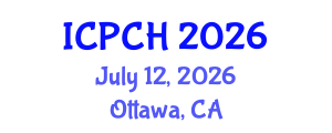 International Conference on Paediatrics and Child Health (ICPCH) July 12, 2026 - Ottawa, Canada International Conference on Paediatrics and Child Health (ICPCH) July 12, 2026 - Ottawa, Canada