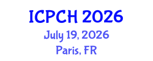 International Conference on Paediatrics and Child Health (ICPCH) July 19, 2026 - Paris, France International Conference on Paediatrics and Child Health (ICPCH) July 19, 2026 - Paris, France