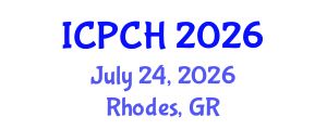 International Conference on Paediatrics and Child Health (ICPCH) July 24, 2026 - Rhodes, Greece International Conference on Paediatrics and Child Health (ICPCH) July 24, 2026 - Rhodes, Greece