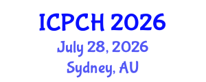 International Conference on Paediatrics and Child Health (ICPCH) July 28, 2026 - Sydney, Australia International Conference on Paediatrics and Child Health (ICPCH) July 28, 2026 - Sydney, Australia