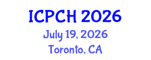 International Conference on Paediatrics and Child Health (ICPCH) July 19, 2026 - Toronto, Canada International Conference on Paediatrics and Child Health (ICPCH) July 19, 2026 - Toronto, Canada
