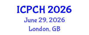 International Conference on Paediatrics and Child Health (ICPCH) June 29, 2026 - London, United Kingdom International Conference on Paediatrics and Child Health (ICPCH) June 29, 2026 - London, United Kingdom