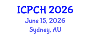 International Conference on Paediatrics and Child Health (ICPCH) June 15, 2026 - Sydney, Australia International Conference on Paediatrics and Child Health (ICPCH) June 15, 2026 - Sydney, Australia