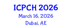 International Conference on Paediatrics and Child Health (ICPCH) March 16, 2026 - Dubai, United Arab Emirates International Conference on Paediatrics and Child Health (ICPCH) March 16, 2026 - Dubai, United Arab Emirates